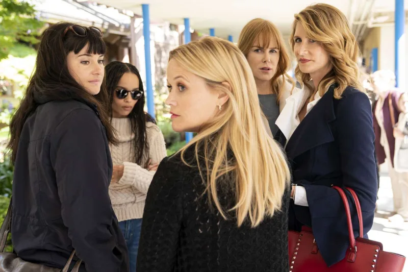Το cast της σειράς Big Little Lies με τις Nicole Kidman, Reese Witherspoon, Laura Dern, Shailene Woodley και Zoë Kravitz.