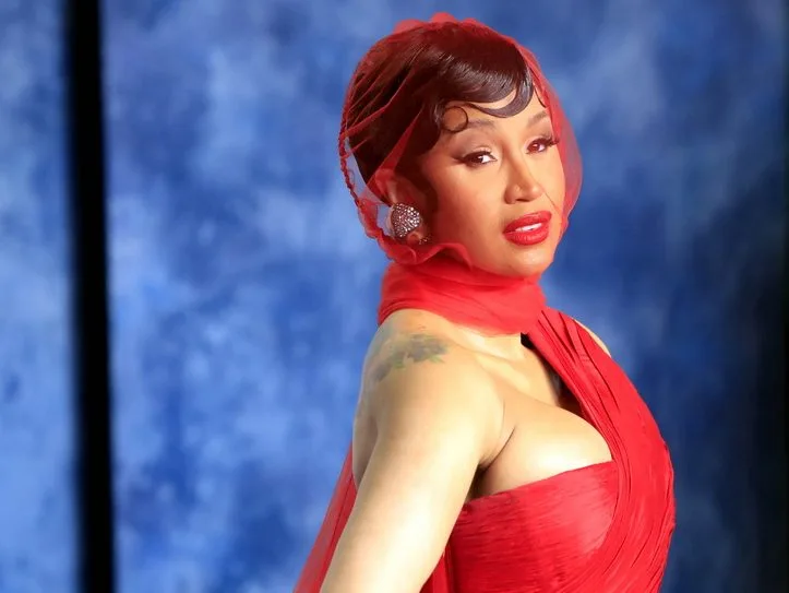 Η Cardi B σε φωτογραφία του ΑΠΕ-ΜΠΕ για την κυκλοφορία του άλμπουμ Am I the Drama.