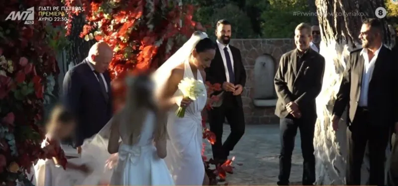Παύλος Βαρδινογιάννης Κατερίνα Μπιρμπίλη γάμος