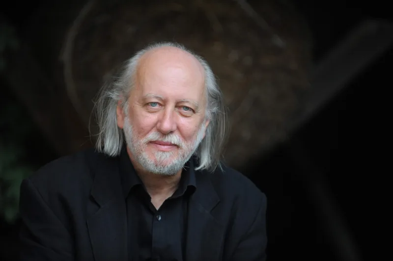 Ο συγγραφέας László Krasznahorkai, νικητής του Βραβείου Νόμπελ Λογοτεχνίας 2025.