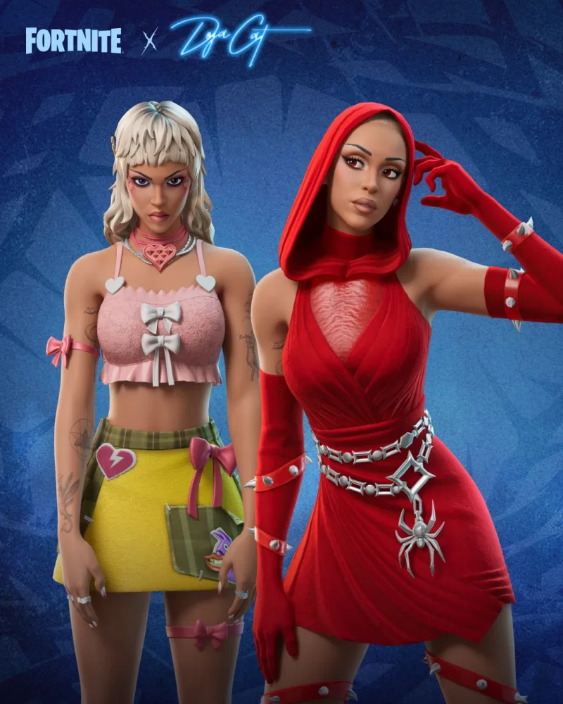 Η Doja Cat ως Mother of Thorns για το event Fortnitemares του παιχνιδιού Fortnite.