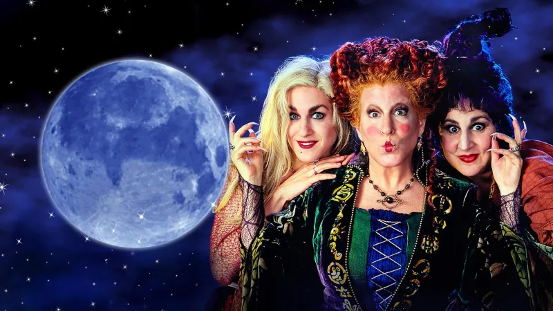 Η Sarah Jessica Parker, η Bette Midler και η Kathy Najimy ως μάγισσες στην ταινία Hocus Pocus.