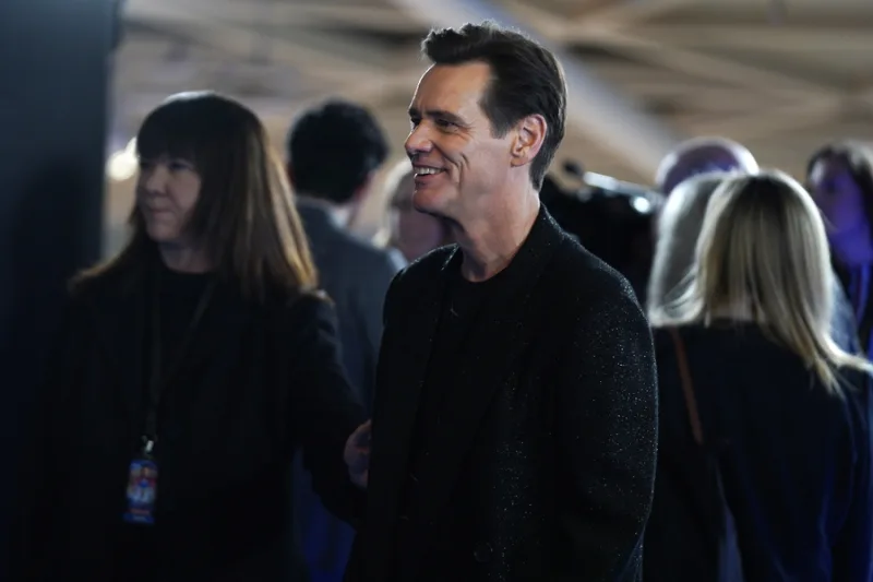 Ο ηθοποιός Jim Carrey, ο οποίος θα τιμηθεί με το Τιμητικό César στην 51η τελετή των βραβείων στο Παρίσι.