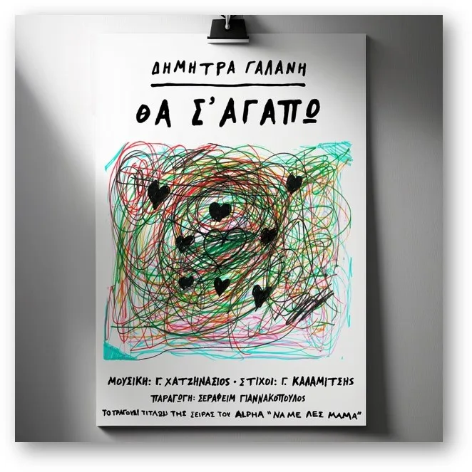 Εξώφυλλο του τραγουδιού Θα σ' αγαπώ από τη Δήμητρα Γαλάνη