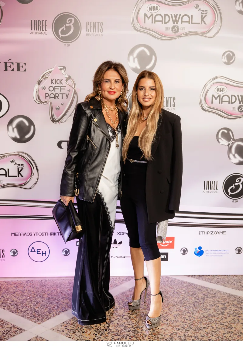 Κατερίνα Μανόλο & Στέλλα Μουγγαλιάν στο Kick Off Party Madwalk 2025
