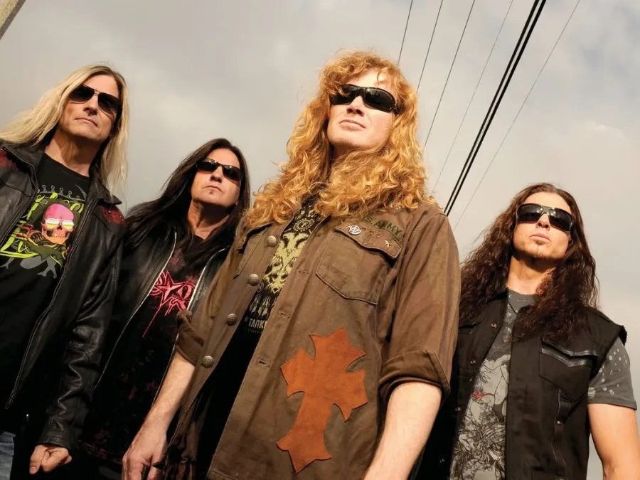 Το λογότυπο του συγκροτήματος Megadeth από τον επίσημο λογαριασμό τους στο Instagram.
