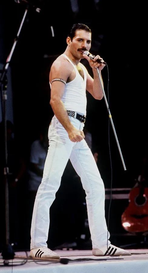Ο Freddie Mercury και το συγκρότημα των Queen σε φωτογραφία αρχείου από το ΑΠΕ-ΜΠΕ.