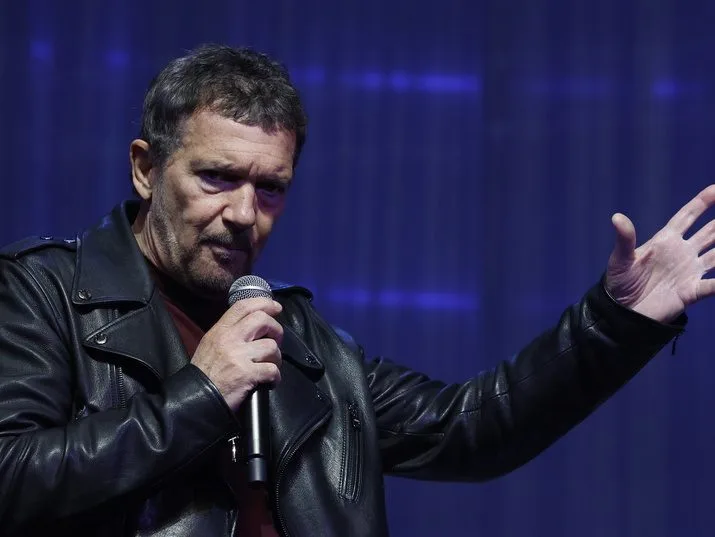 Ο Antonio Banderas στο Φεστιβάλ Κινηματογράφου του Τορίνο για την παραλαβή του βραβείου Stella della Mole.