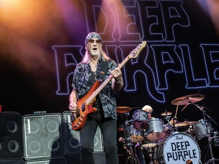 Το θρυλικό βρετανικό συγκρότημα Deep Purple σε συναυλία, με αφορμή την εμφάνισή τους στην Αθήνα.