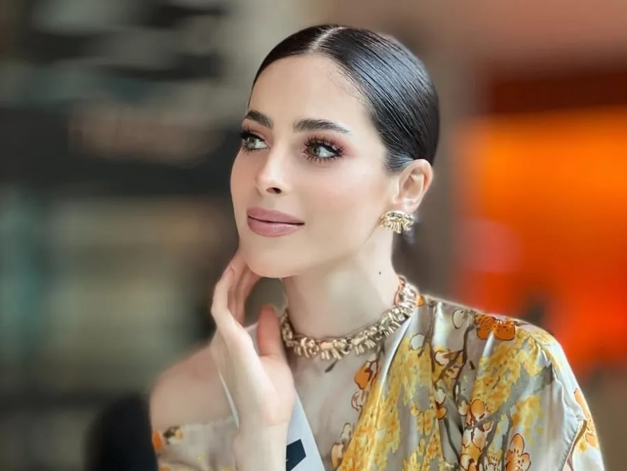 Η Miss Mexico, Fatima Bosch, σε φωτογραφία από τον προσωπικό της λογαριασμό στο Instagram για το Miss Universe.