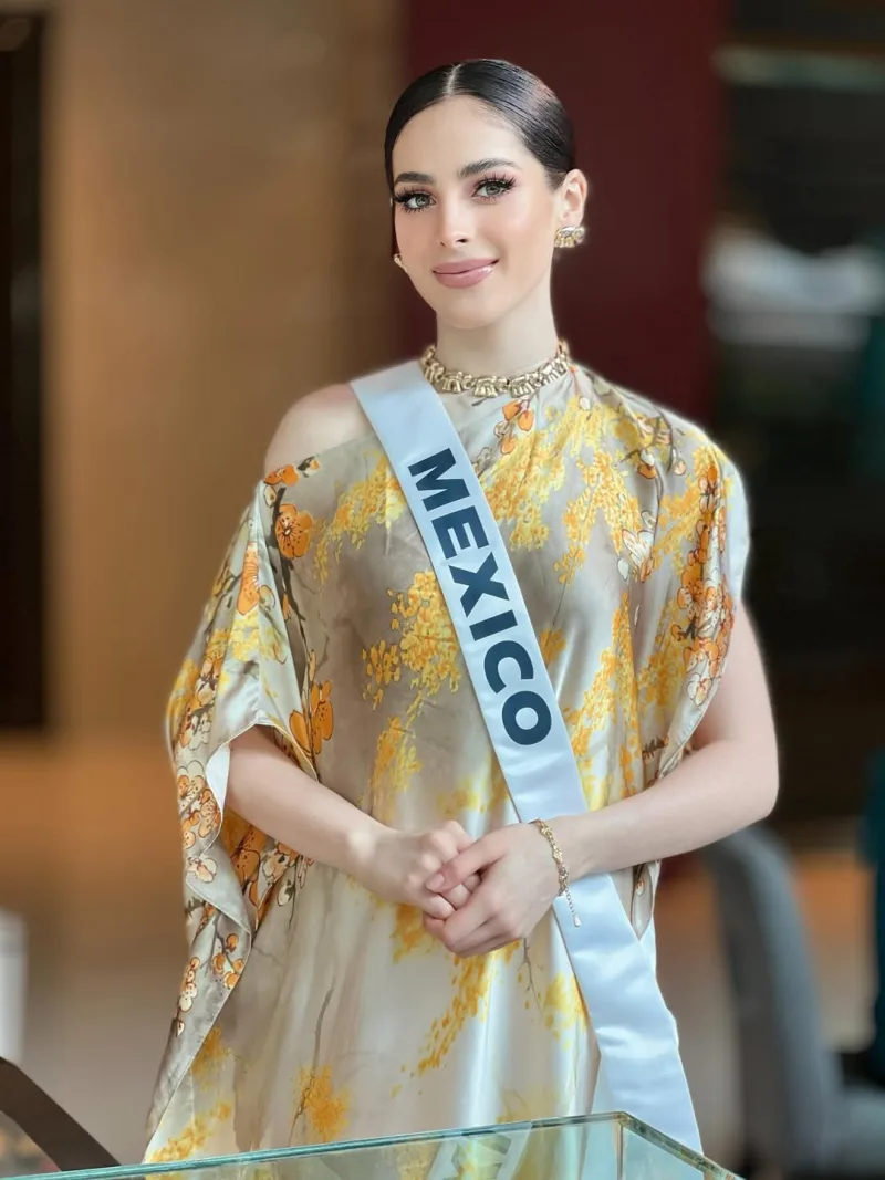 Η Miss Mexico, Fatima Bosch, σε φωτογραφία από τον προσωπικό της λογαριασμό στο Instagram.