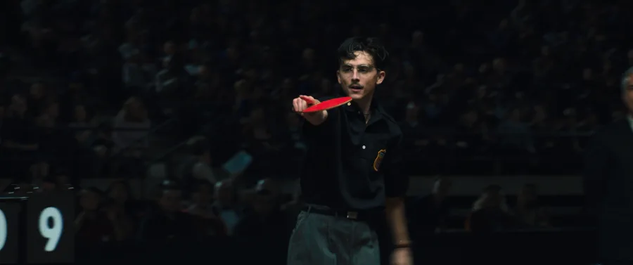 Οι Timothée Chalamet, Gwyneth Paltrow και Tyler, the Creator στην ταινία Marty Supreme.