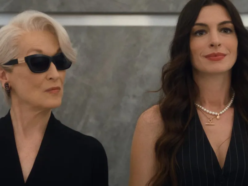Δύο γυναίκες από την ταινία The Devil Wears Prada 2