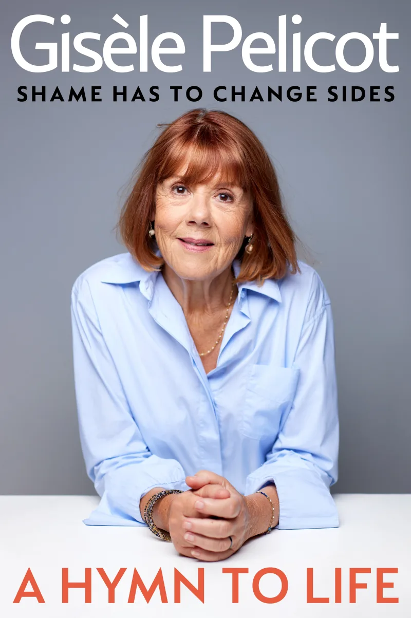Η Gisele Pielicot παρουσιάζει το βιβλίο της "A Hymn to Life" που αναμένεται να κυκλοφορήσει το 2026.
