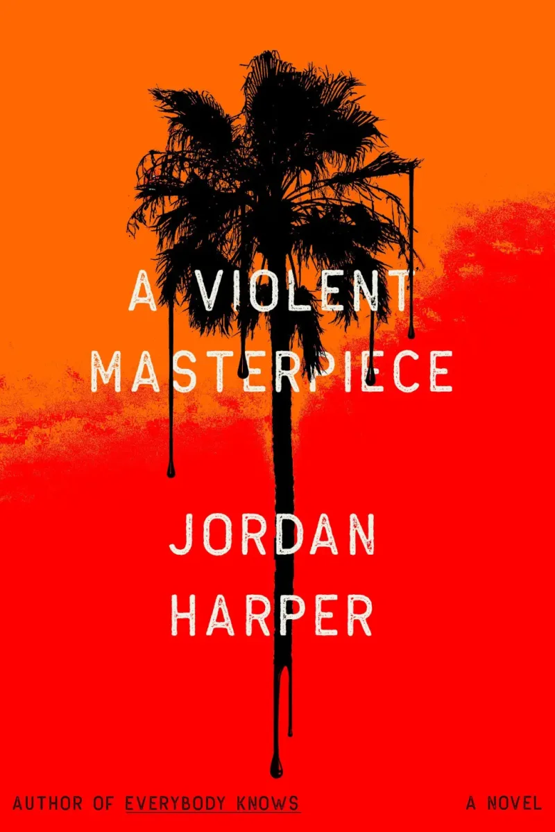 Εξώφυλλο του βιβλίου "A Violent Masterpiece" του Jordan Harper, ένα από τα βιβλία που περιμένουμε το 2026.