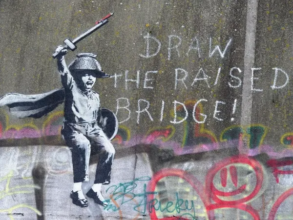 Στο κυνήγι του χαμένου έργου του Banksy οι κάτοικοι στο Hull