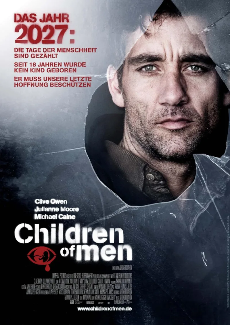 Αφίσα της ταινίας Children of Men με τον Clive Owen
