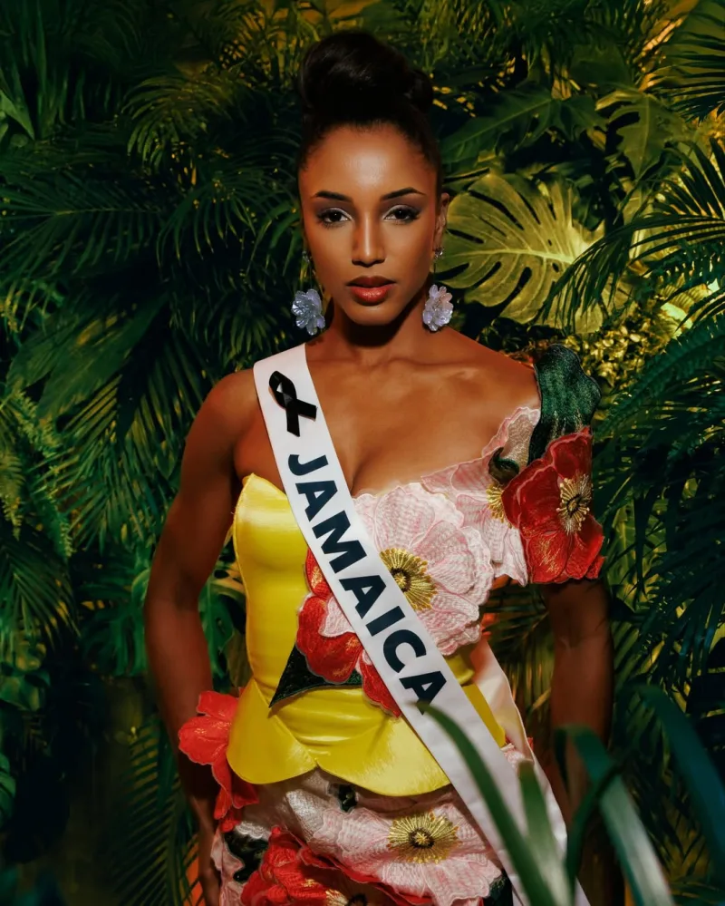 Η Miss Jamaica, Gabrielle Henry, σε φωτογραφία από τον επίσημο λογαριασμό της στο Instagram.