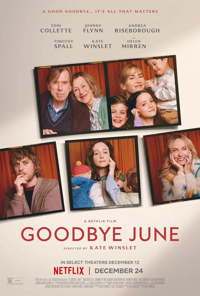 Αφίσα της ταινίας Goodbye June με την Kate Winslet και άλλους ηθοποιούς.