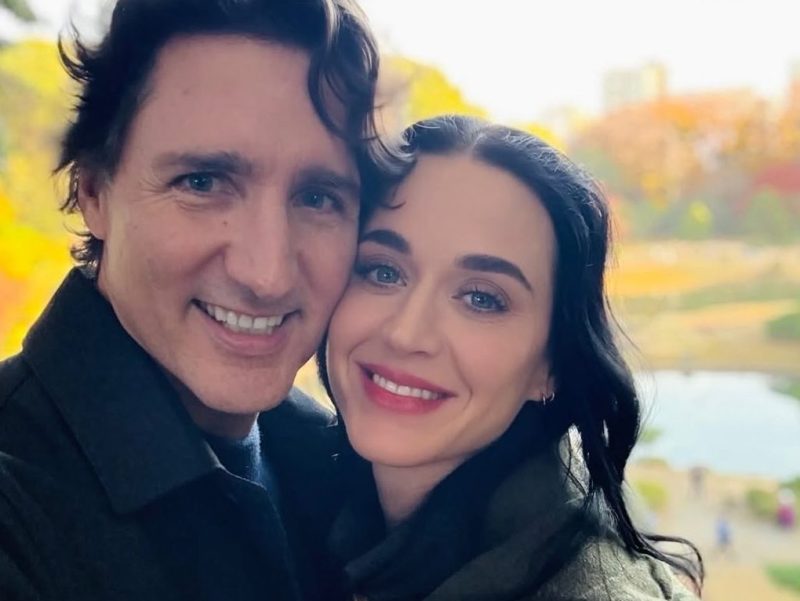 Η Katy Perry στο πλευρό του Justin Trudeau στο Νταβός