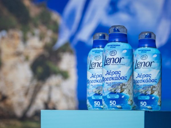 Σε ένα φαντασμαγορικό event παρουσιάστηκε η νέα συλλογή Lenor «Αέρας Φρεσκάδας»