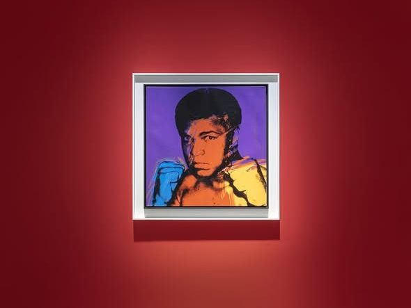Πορτρέτο του Muhammad Ali δια χειρός Andy Warhol γράφει ιστορία