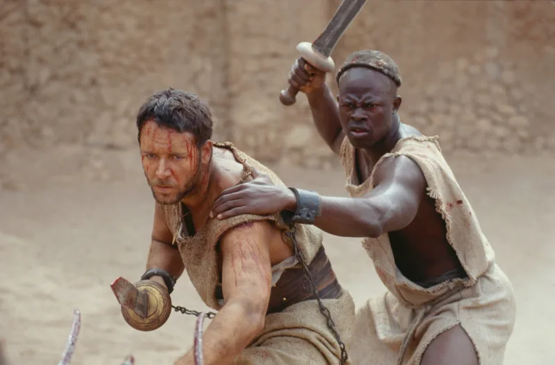 Ο Russell Crowe ως Μάξιμος στην ταινία Gladiator.