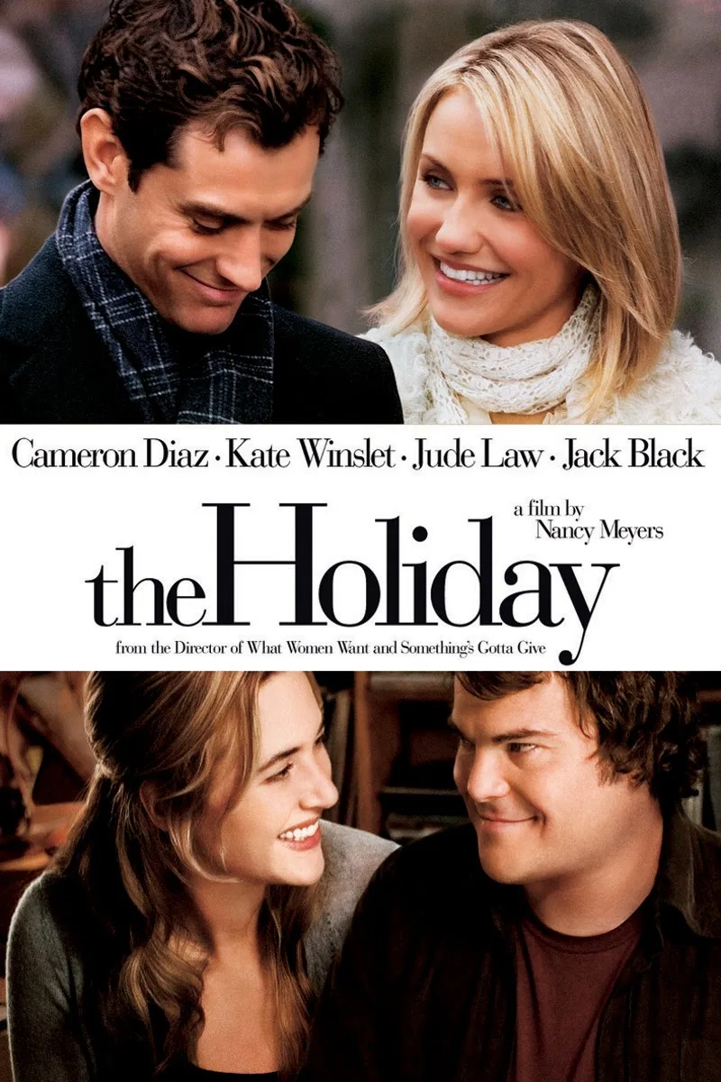 Αφίσα της ταινίας The Holiday με τους Cameron Diaz, Jude Law, Kate Winslet και Jack Black.
