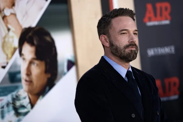 Ο ηθοποιός Ben Affleck σε επίσημη εμφάνιση.