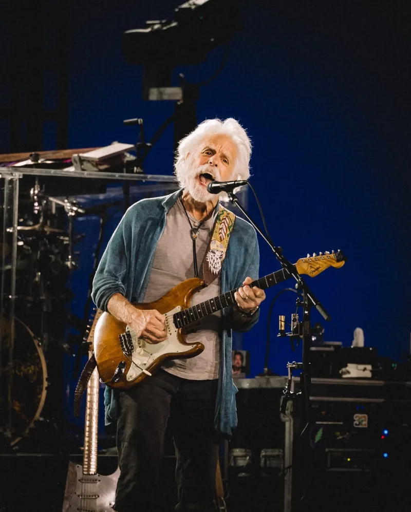 Ο Bob Weir των Grateful Dead σε φωτογραφία από τον προσωπικό του λογαριασμό στο Instagram.