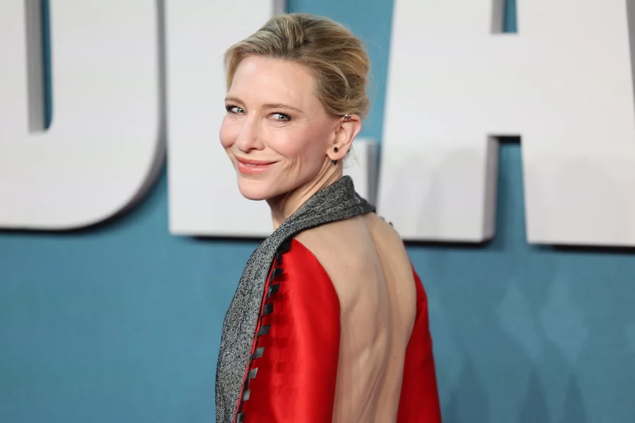 Η ηθοποιός Cate Blanchett, η οποία συμμετέχει στην ταινία How to Train Your Dragon 2.