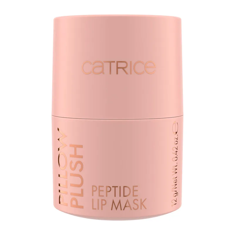Catrice Pillow Plush Peptide Lip Mask σε ροζ συσκευασία
