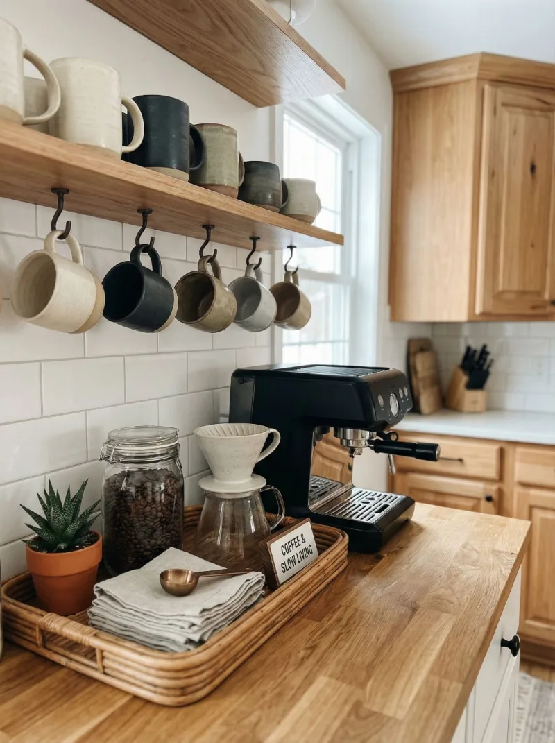 Θες coffee corner στο σπίτι σου; Δες πώς να το φτιάξεις οικονομικά και με στυλ