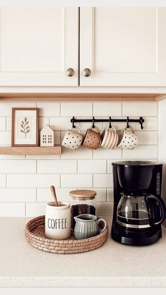 Θες coffee corner στο σπίτι σου; Δες πώς να το φτιάξεις οικονομικά και με στυλ