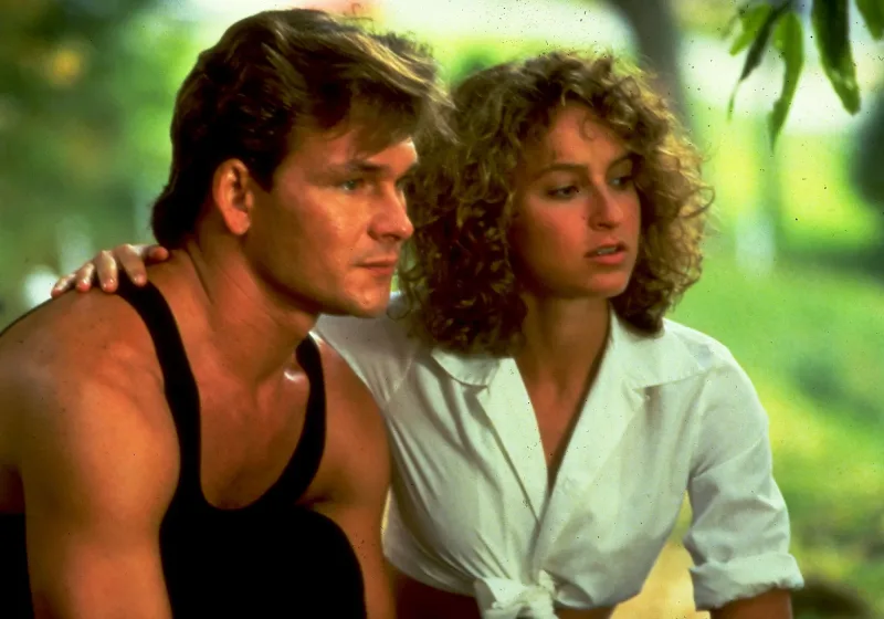 Ο Patrick Swayze και η Jennifer Grey σε σκηνή από την ταινία Dirty Dancing.