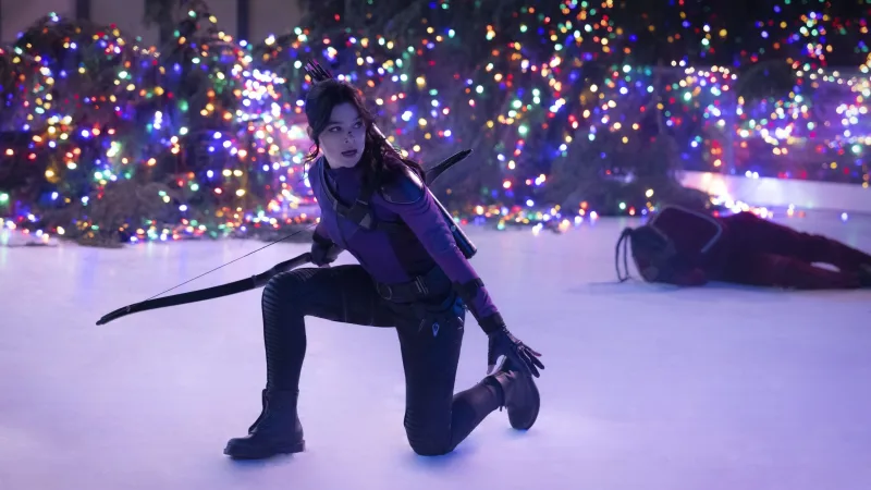 Ο Jeremy Renner ως Hawkeye στη σειρά της Disney.
