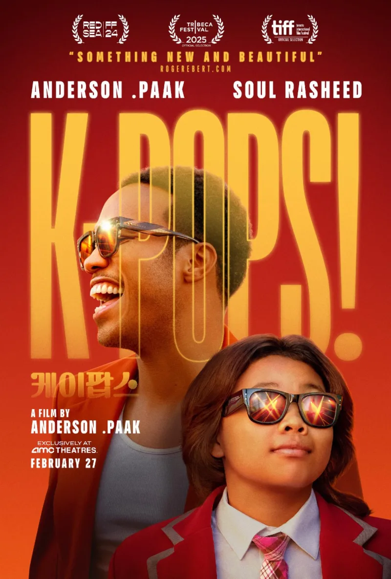Αφίσα της ταινίας K-POPS! με τον Anderson .Paak και τον Soul Rasheed.