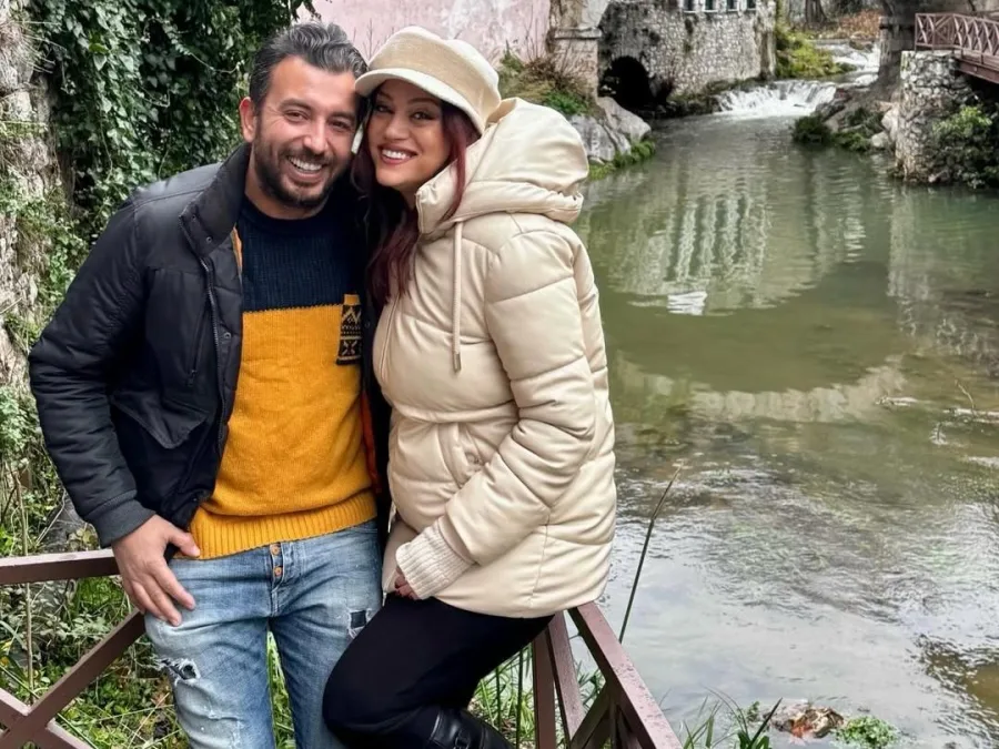 Η δημοσιογράφος Μπάγια Αντωνοπούλου σε φωτογραφία από τον προσωπικό της λογαριασμό στο Instagram.