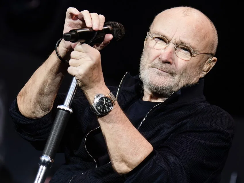 Ο θρυλικός μουσικός Phil Collins σε φωτογραφία από το ΑΠΕ-ΜΠΕ.