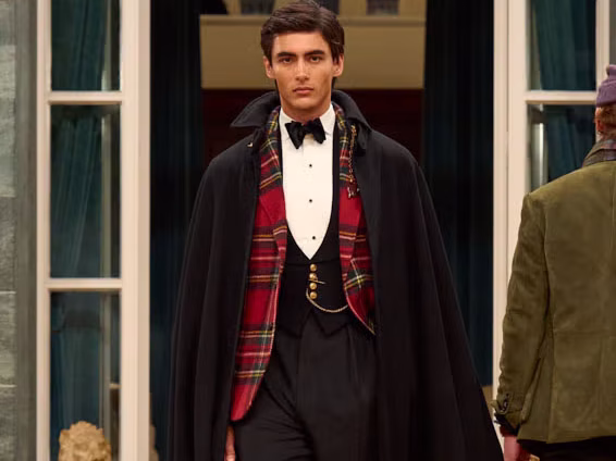 Ο Ralph Lauren επιστρέφει στο Μιλάνο με μια ανδρική συλλογή γεμάτη vintage διάθεση