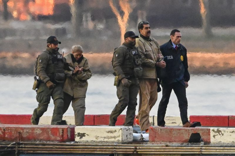 Ο πρόεδρος της Βενεζουέλας Νικολά Μαδούρο σε επίσημη εμφάνιση.