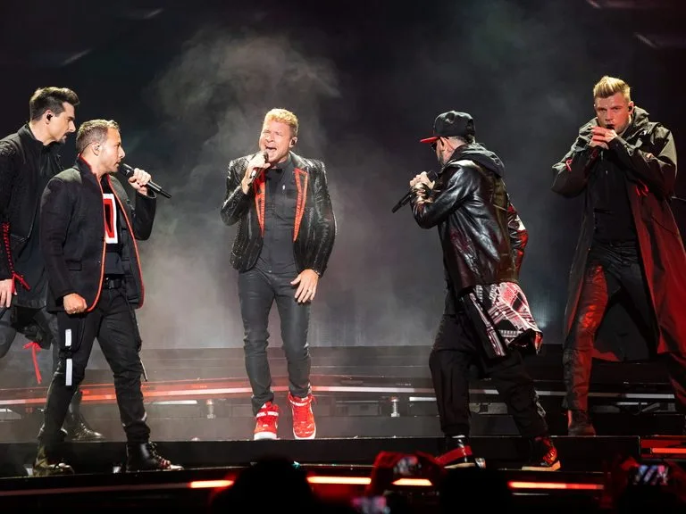 Το συγκρότημα των Backstreet Boys σε φωτογραφία από το ΑΠΕ-ΜΠΕ για την πιθανή εμφάνιση στο Super Bowl 2027.