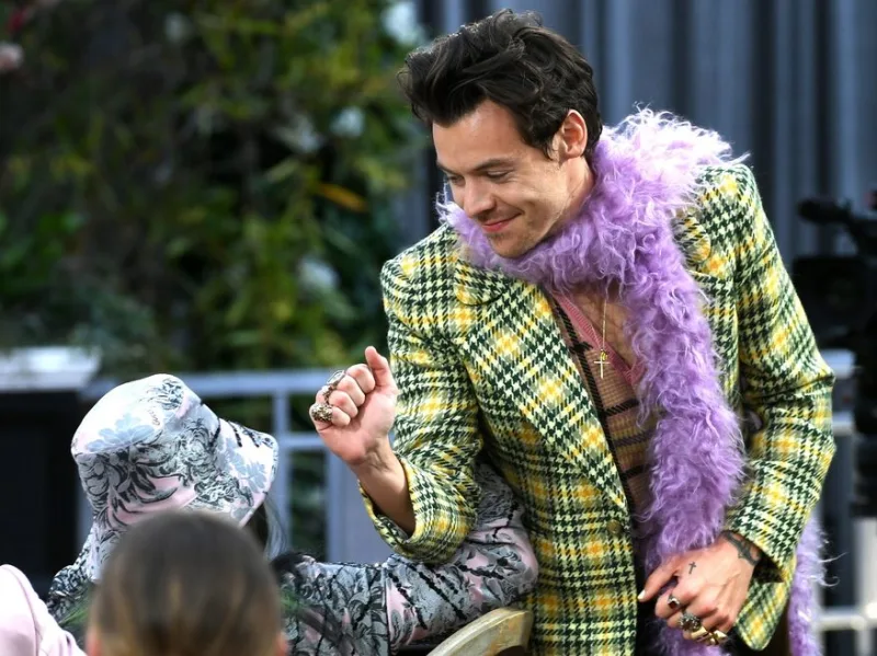 Ο Harry Styles, καλλιτεχνικός επιμελητής του Meltdown Festival στο Λονδίνο.
