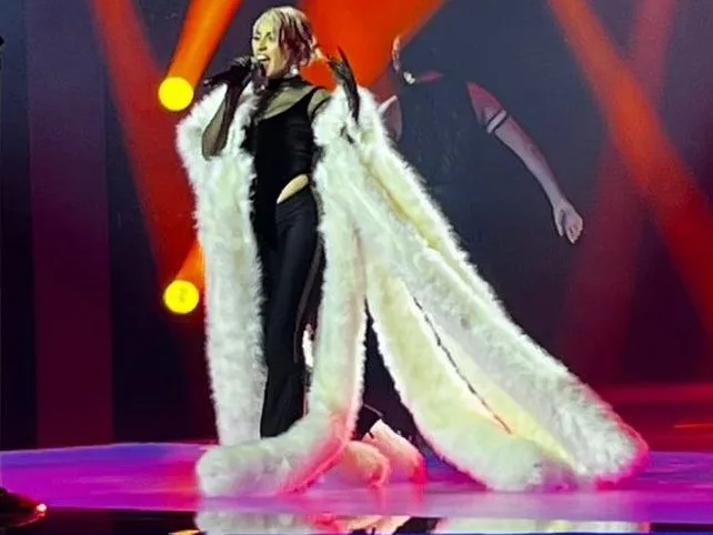 Η Kianna στη σκηνή του Sing for Greece 2026.