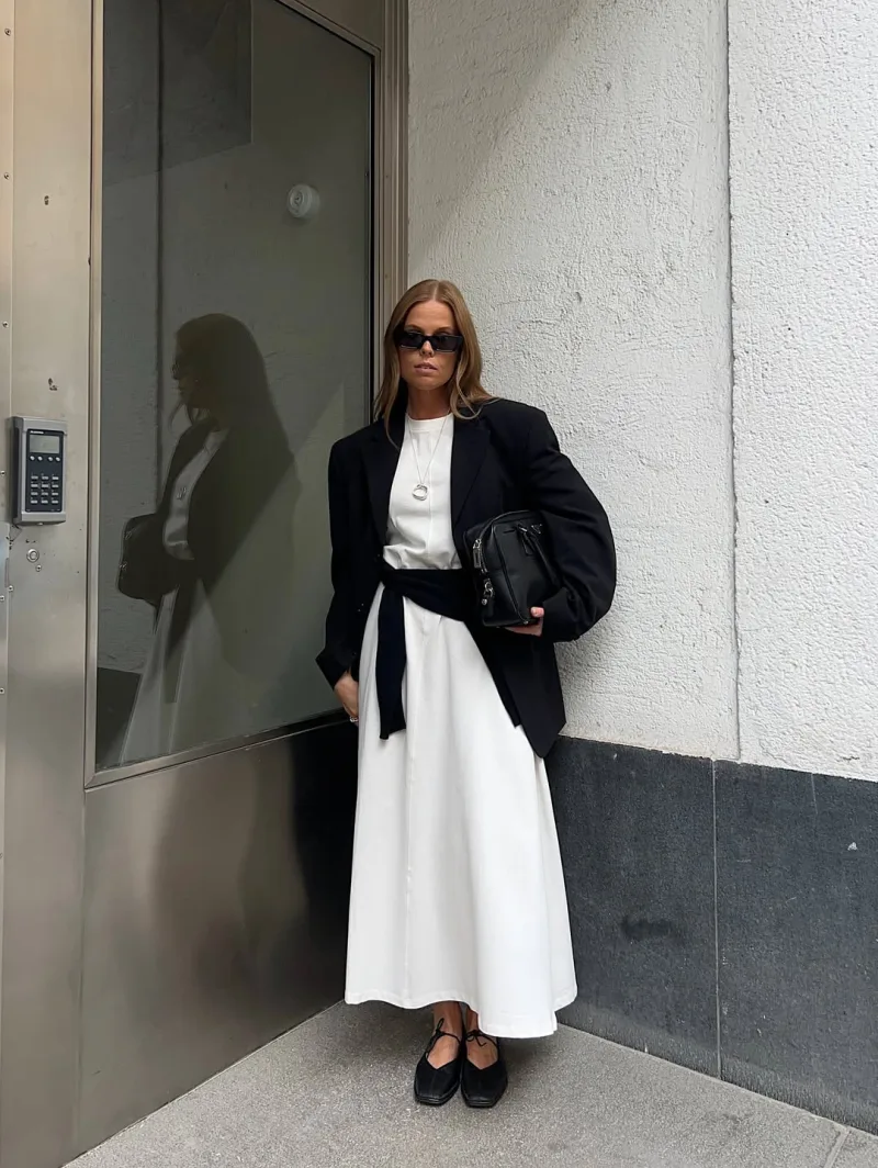 Chic ανοιξιάτικο outfit από την Hanna Johansson για κομψές και effortless εμφανίσεις.
