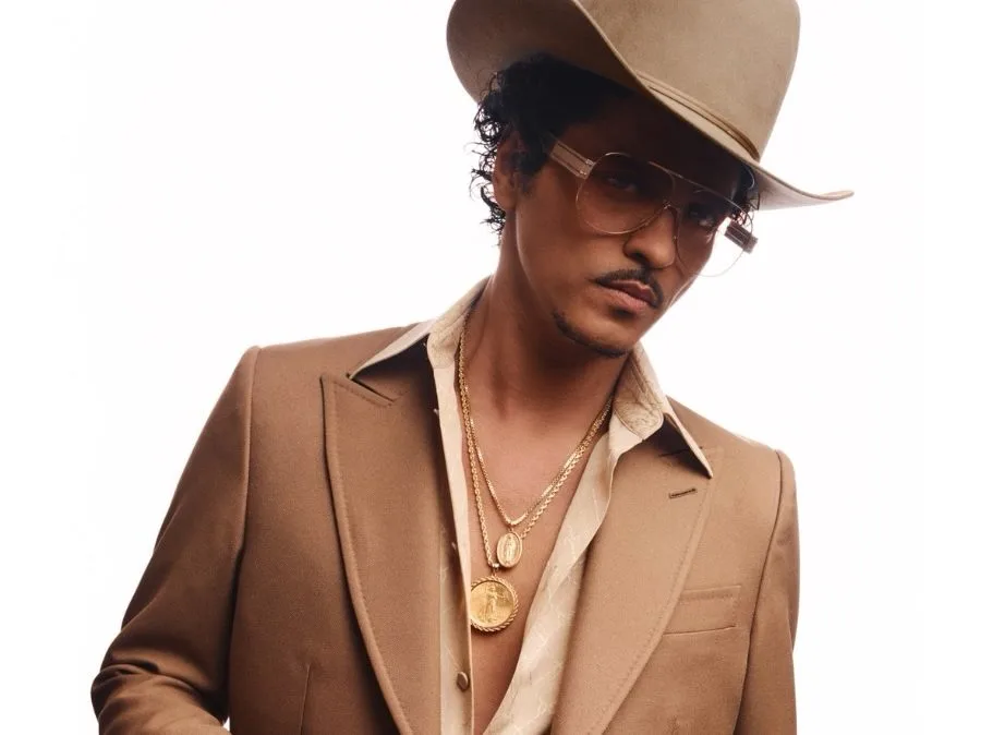 Πορτρέτο του Bruno Mars από τον επίσημο λογαριασμό του στο Instagram.