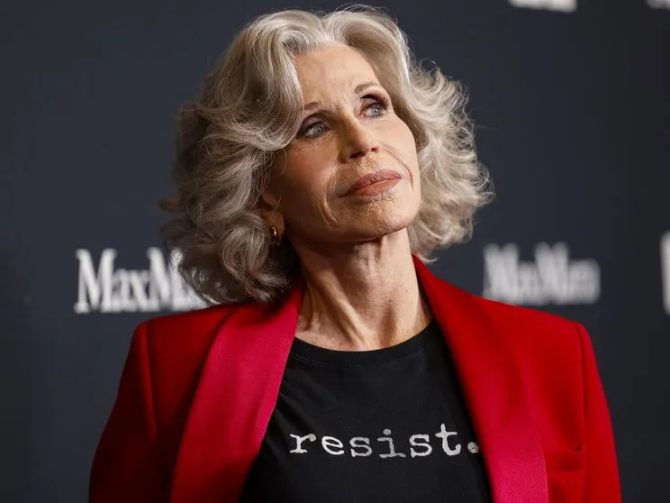 Η Jane Fonda και ο Ted Turner σε κοινή τους εμφάνιση.