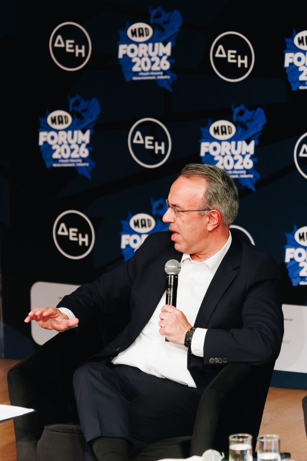 Ο Χρήστος Σταϊκούρας στο MAD Forum 2026: «Φαίνεται ότι θα υπάρχει μείωση εσόδων κατά 25% στους μουσικούς δημιουργούς»