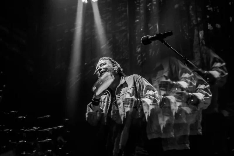 Το συγκρότημα των Radiohead σε φωτογραφία από τον επίσημο λογαριασμό τους στο Instagram.