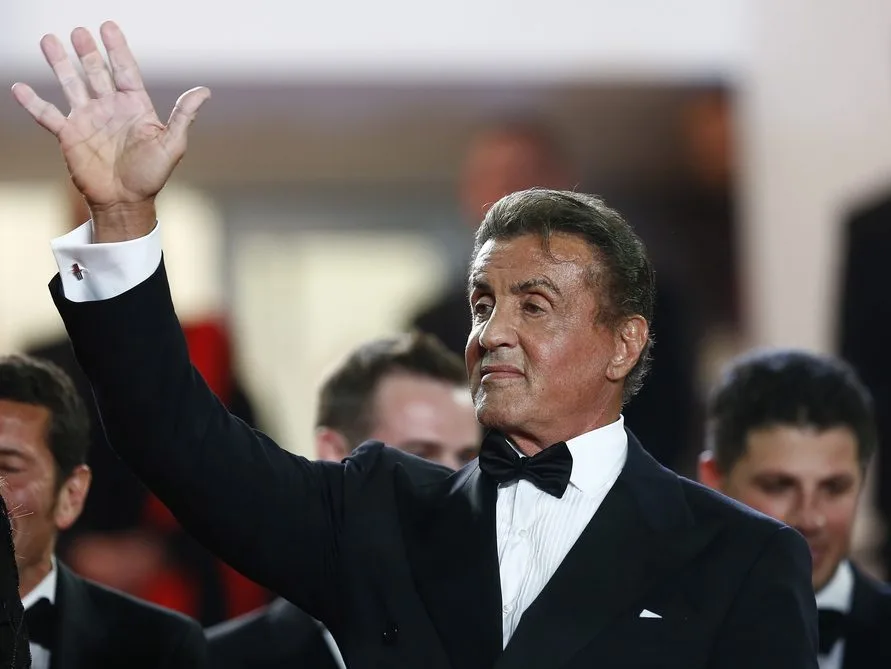 Ο Quentin Tarantino και ο Sylvester Stallone σε κοινή εμφάνιση για τη νέα τους σειρά.